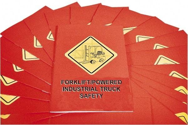 Marcom - Forklift Powered Industrial Truck Safety Training Booklet - English and Spanish, Regulatory Compliance Series - Benchmark Tooling