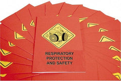 Marcom - Respiratory Protection and Safety Training Booklet - English and Spanish, Regulatory Compliance Series - Benchmark Tooling