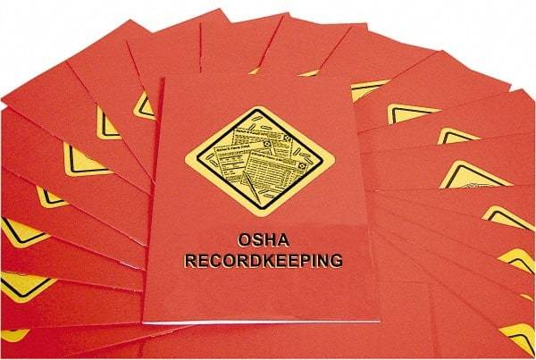 Marcom - OSHA Record Keeping Training Booklet - English and Spanish, Regulatory Compliance Series - Benchmark Tooling