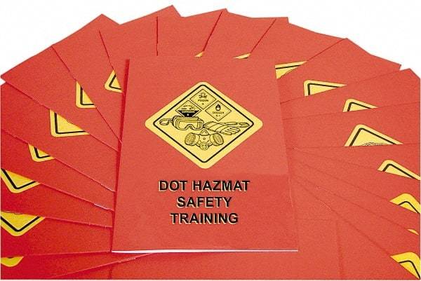 Marcom - DOT HazMat Safety Training Training Booklet - English, Regulatory Compliance Series - Benchmark Tooling