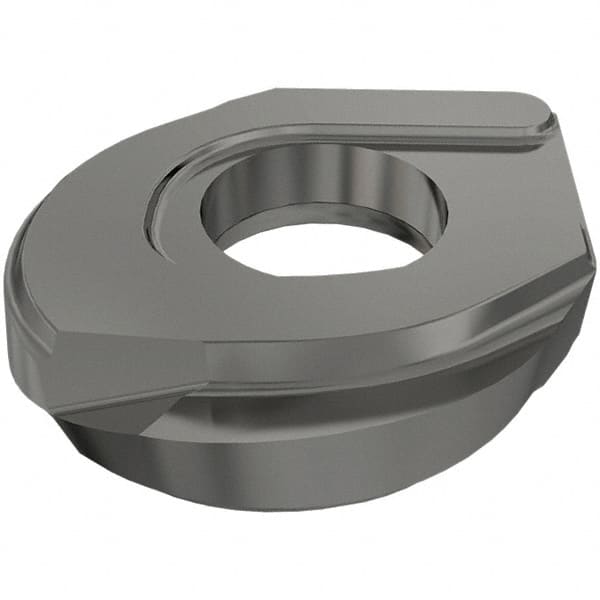 Iscar - HBRD1.0 QF Grade IC328 Carbide Milling Insert - TiCN Finish, 0.212" Thick, 1/2" Corner Radius - Benchmark Tooling