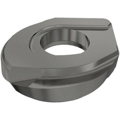 Iscar - HBRD1.0 QF Grade IC328 Carbide Milling Insert - TiCN Finish, 0.212" Thick, 1/2" Corner Radius - Benchmark Tooling