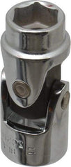 Blackhawk by Proto - 7/16", 3/8" Drive, Standard Hand Socket - 6 Points, 1-51/64" OAL, Alloy Steel, Chrome Finish - Benchmark Tooling