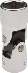 Blackhawk by Proto - 3/8" Drive, Standard Hand Socket - 6 Points, 2" OAL, Alloy Steel, Chrome Finish - Benchmark Tooling