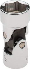 Blackhawk by Proto - 5/8", 3/8" Drive, Standard Hand Socket - 6 Points, 1-29/32" OAL, Alloy Steel, Chrome Finish - Benchmark Tooling