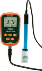 Extech - -2 to 19.99 pH, pH/mV/Temp Meter - 212°F - Benchmark Tooling