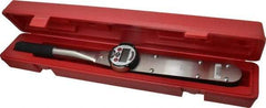 Proto - 1/2" Drive Electronic Digital Torque Wrench - 10 Ft/Lb to 100 Ft/Lb Torque, 22" OAL, 1 N/m Graduation, Fixed Head - Benchmark Tooling