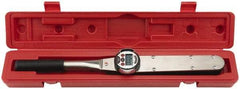 Proto - 1" Drive Electronic Digital Torque Wrench - 133 N/m to 1,335 N/m Torque, 77" OAL, 1 N/m Graduation, Fixed Head - Benchmark Tooling