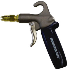 Guardair - 120 Max psi High Volume Safety Nozzle High Volume Safety Air Gun - 1/4 NPT Inlet, Brass - Benchmark Tooling