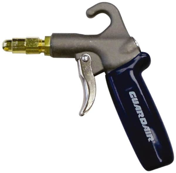 Guardair - 120 Max psi Low Volume Safety Air Gun - 1/4 NPT Inlet, Brass - Benchmark Tooling