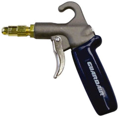 Guardair - 120 Max psi Low Volume Safety Air Gun - 1/4 NPT Inlet, Brass - Benchmark Tooling