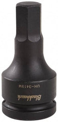 Blackhawk by Proto - 3/4" Drive, 3/4" Impact Hex Bit Socket - 3-1/2" OAL - Benchmark Tooling