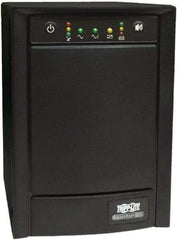 Tripp-Lite - 15 Amp, 750 VA, Tower Mount Line Interactive Backup Uninterruptible Power Supply - Backup 10 min with Full Load & 54-1/2 min with Half Load, 120 VAC Input & Output, 500 Watt Output, 1 Phases, 6 Outlets - Benchmark Tooling