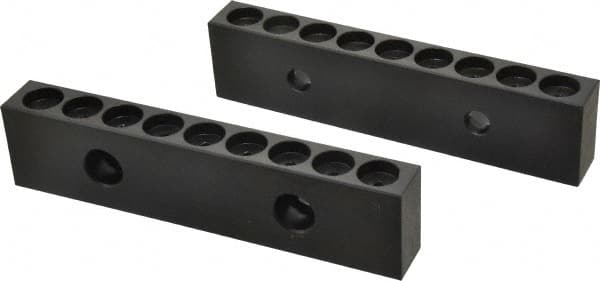 Mitee-Bite - 47.75mm High x 200mm Long x 25.4mm Wide Jaw Set - For Use with Mitee-Bite VersaGrips - Benchmark Tooling