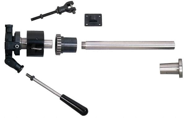 Jet - Lever Actuated 5C Compatible Collet Closer - Exact Industrial Supply