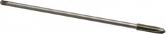 Hertel - 1/4-28 UNF 2 Flute H3 Bright Finish High Speed Steel Spiral Point Extension Tap - Plug Chamfer, 6" OAL, 3B Class of Fit - Exact Industrial Supply