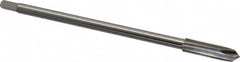 Hertel - 3/8-24 UNF 3 Flute H3 Bright Finish High Speed Steel Spiral Point Extension Tap - Plug Chamfer, 6" OAL, 3B Class of Fit - Exact Industrial Supply