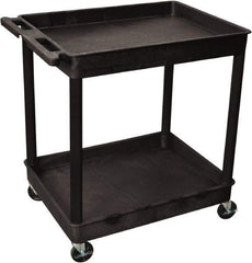 NMC - 300 Lb Capacity, 32" Wide x 24" Long x 37-1/2" High Shelf Cart - 1 Shelf, Plastic - Benchmark Tooling