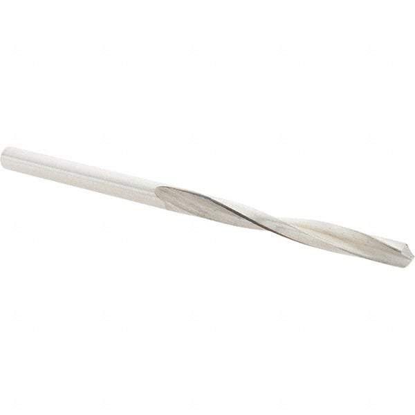 Guhring - #25 118° High Speed Steel Jobber Drill - Bright Finish, Right Hand Cut, Spiral Flute, Straight Shank, 75mm OAL, Standard Point - Benchmark Tooling