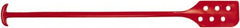 Remco - Red Polypropylene Mixing Paddle with Holes - 52" Overall Length - Benchmark Tooling