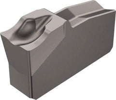 Sandvik Coromant - N151.260 5E H13A Grade, 0.2362" Cutting Width, Carbide Cutoff Insert - 0° Lead Angle, 0.0079" Cnr Rad - Benchmark Tooling
