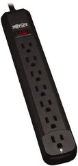 Tripp-Lite - 7 Outlets, 120 VAC15 Amps, 12' Cord, Power Outlet Strip - Keyhole, Tab Mount, 5-15 NEMA Configuration, 11.6" Strip - Benchmark Tooling