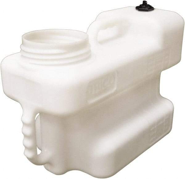 Trico - 512 oz Capacity Polyethylene Oil Storage System - 4-7/8" Mouth OD, Opaque - Benchmark Tooling