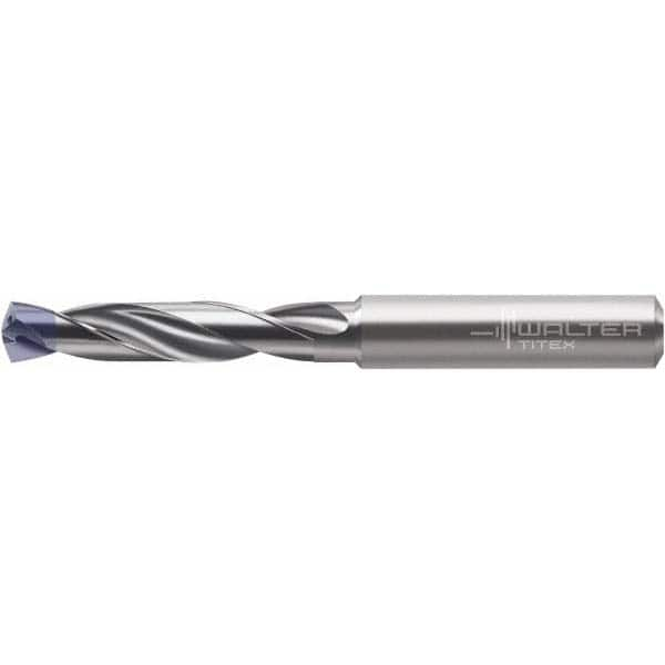 Walter-Titex - 10.6mm 140° Spiral Flute Solid Carbide Screw Machine Drill Bit - Benchmark Tooling