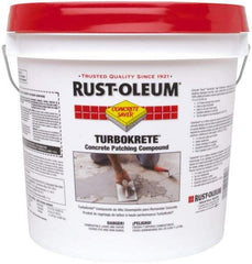 Rust-Oleum - 2 Gal Pail Filler/Repair Compound - Gray, 6.5 Sq Ft/Gal Coverage - Benchmark Tooling