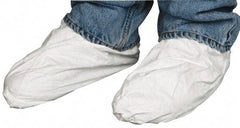 Dupont - Size Universal, Tyvek, Standard Shoe Cover - White, Non-Chemical Resistant - Benchmark Tooling