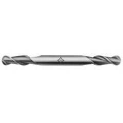 Cleveland - 3/32" Diam, 9/32" LOC, 2 Flute High Speed Steel Ball End Mill - Benchmark Tooling
