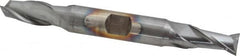 Cleveland - 7/16", 13/16" LOC, 1/2" Shank Diam, 4-1/8" OAL, 2 Flute, High Speed Steel Square End Mill - Double End, TiCN Finish, Spiral Flute, 30° Helix, Centercutting, Right Hand Cut, Right Hand Flute, Series HD-2 - Benchmark Tooling