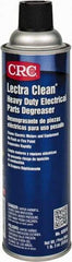 CRC - 19 Ounce Aerosol Electrical Grade Cleaner/Degreaser - 37,500 Volt Dielectric Strength, Nonflammable, Food Grade - Benchmark Tooling