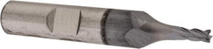 Cleveland - 1/8", 1/4" LOC, 1/8" Shank Diam, 2-3/16" OAL, 4 Flute, Powdered Metal Square End Mill - Single End, TiCN Finish, Spiral Flute, 37° Helix, Centercutting, Right Hand Cut, Right Hand Flute, Series PM-4 - Benchmark Tooling