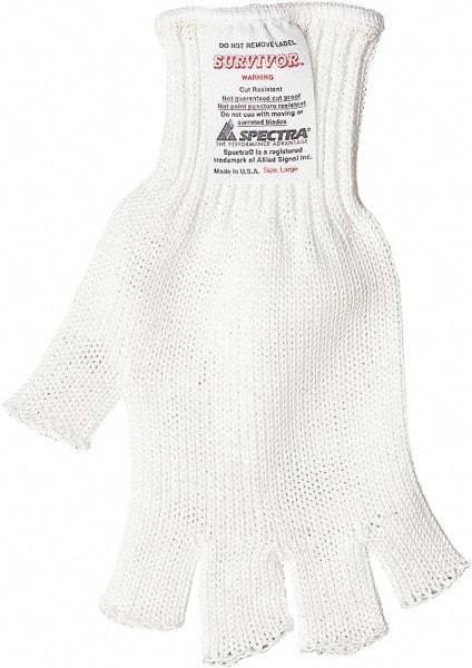 MCR Safety - Size XL (10), ANSI Cut Lvl 5, Kevlar Cut Resistant Gloves - 10.63" Long, Paired - Benchmark Tooling