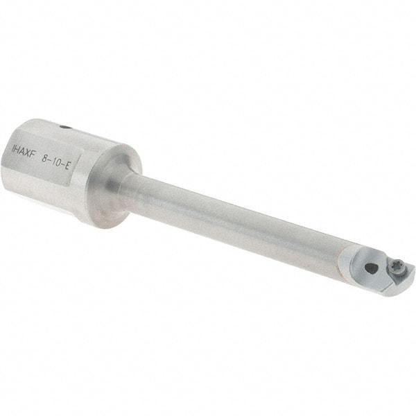 Iscar - 8mm Min Bore Diam, 81.99mm OAL, 16mm Shank Diam, IHAXF-E Indexable Boring Bar - 59.99mm Max Bore Depth, TPGX 73.. Insert - Benchmark Tooling