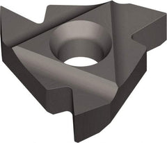 Vargus - 3EL External Left Hand 24 UN Laydown Threading Insert - Grade VTX, TiAlN Coated Carbide - Benchmark Tooling