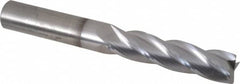 OSG - 1/2", 2" LOC, 1/2" Shank Diam, 4" OAL, 4 Flute, Solid Carbide Square End Mill - Single End, TiCN Finish, Spiral Flute, 30° Helix, Centercutting, Right Hand Cut, Right Hand Flute, Series 464 - Benchmark Tooling