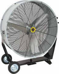 Airmaster - 36" Blade, Direct Drive, 1/2 hp, 11,200, 8,090 CFM, Man Cooler - 115 Volts, 2 Speed, Single Phase - Benchmark Tooling