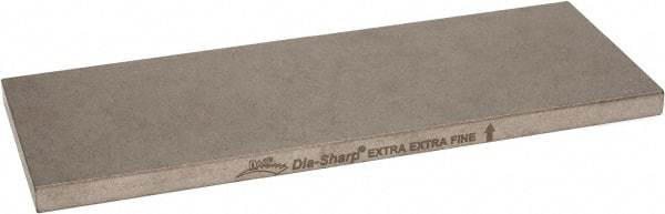 DMT - 8" Long x 3" Wide x 0.38" Thick, Diam ond Sharpening Stone - Rectangle, Extra Extra Fine Grade - Benchmark Tooling