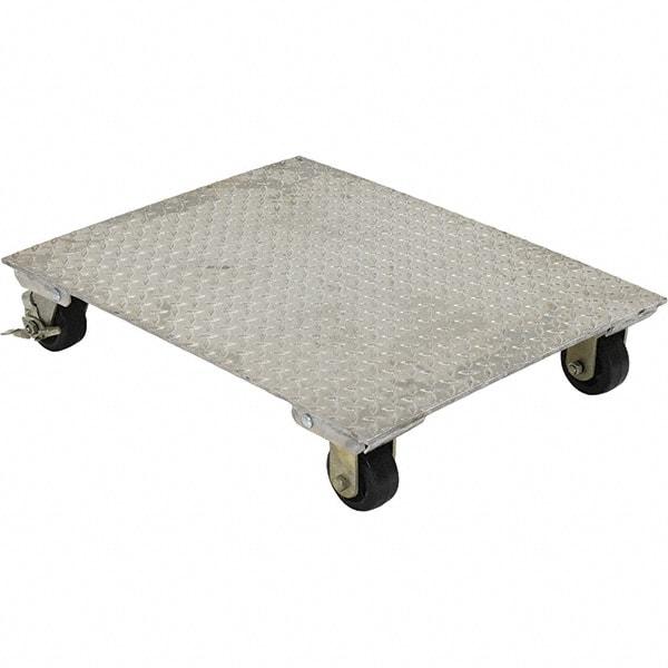 Vestil - 1,200 Lb Capacity Aluminum Dolly - 30" Long x 24" Wide - Benchmark Tooling