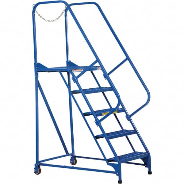 Vestil - Maintenance Ladder - Blue, Use with Ladders Above 32' - Benchmark Tooling