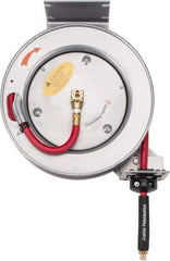 PRO-SOURCE - 25' Spring Retractable Hose Reel - 300 psi, Hose Included - Benchmark Tooling