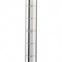 Metro - 1" Wide x 74" High x 1" Long Open Shelving Mobile Shelving Post - Benchmark Tooling