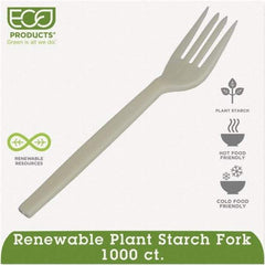 ECO PRODUCTS - Plant Starch Fork - Plant Starch - Benchmark Tooling