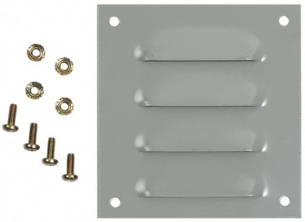 Cooper B-Line - Electrical Enclosure Steel Louver Plate Kit - For Use with Enclosures - Benchmark Tooling