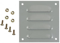 Cooper B-Line - Electrical Enclosure Steel Louver Plate Kit - For Use with Enclosures - Benchmark Tooling