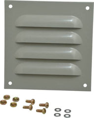 Cooper B-Line - Electrical Enclosure Steel Louver Plate Kit - For Use with Enclosures - Benchmark Tooling