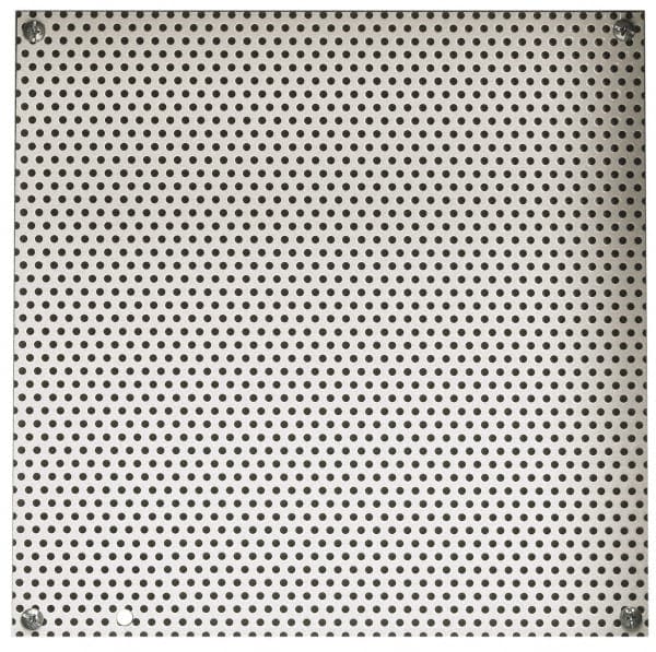 Cooper B-Line - 28-1/2" OAW x 32" OAH Powder Coat Finish Electrical Enclosure Perforated Panel - 36" x 30" Box, 16 Gauge Steel, Use with 363012-1/36306-1/36308-1 - Benchmark Tooling