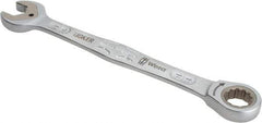 Wera - 11/16" 12 Point Combination Wrench - 9-13/32" OAL, Chrome Molybdenum Steel, Satin Finish - Benchmark Tooling